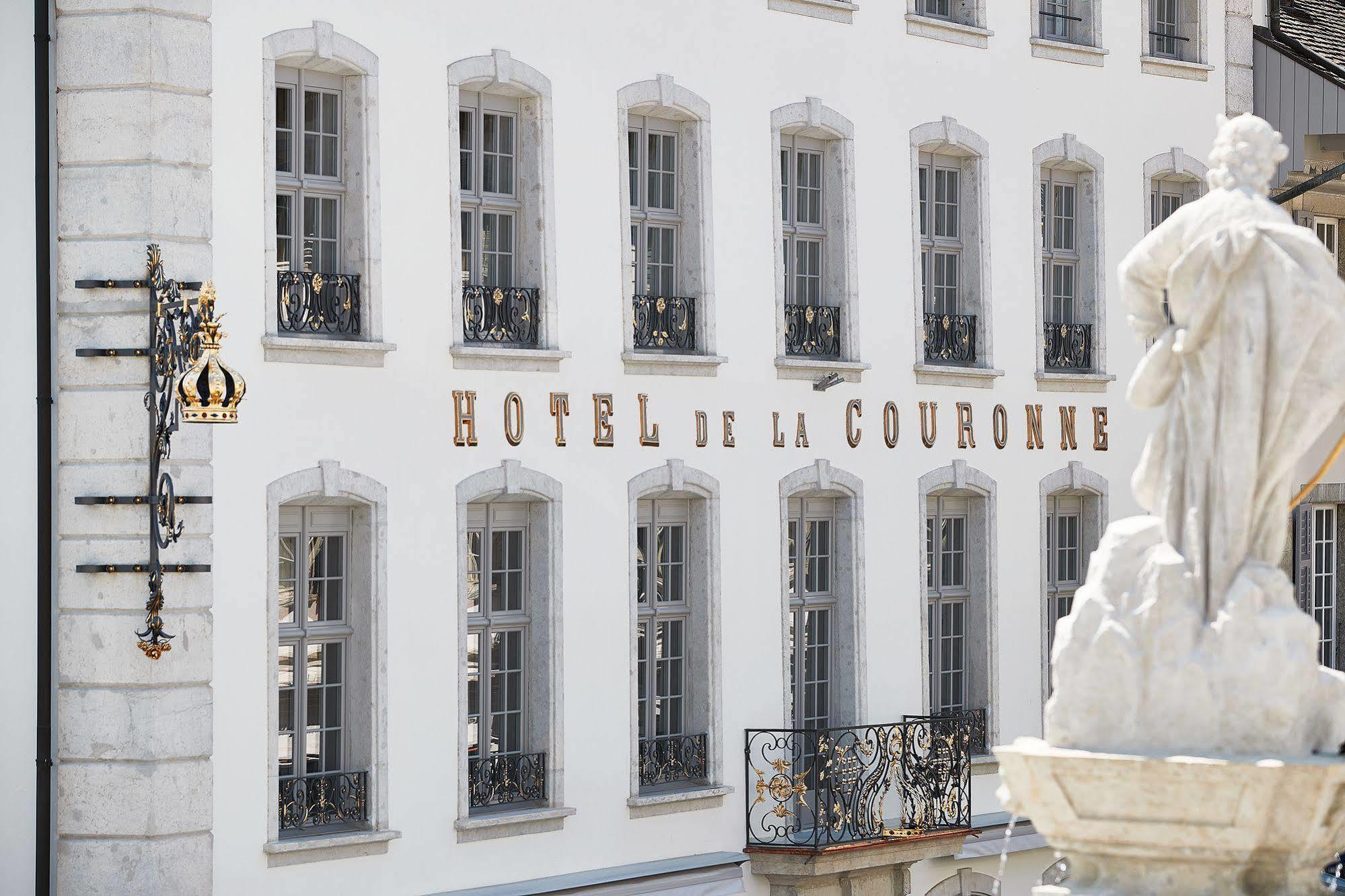 Boutique Hotel La Couronne Solothurn Exterior foto