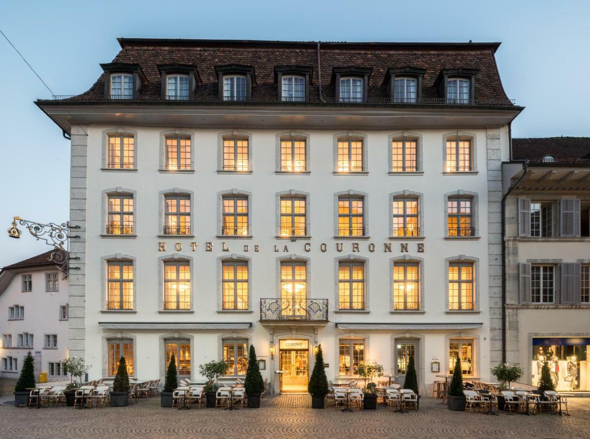 Boutique Hotel La Couronne Solothurn Exterior foto