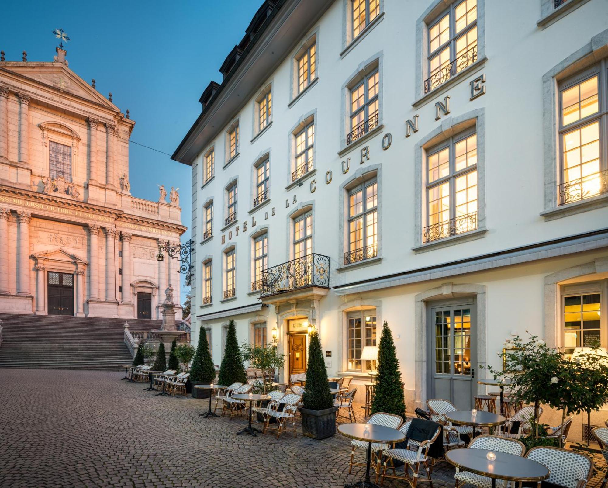 Boutique Hotel La Couronne Solothurn Exterior foto