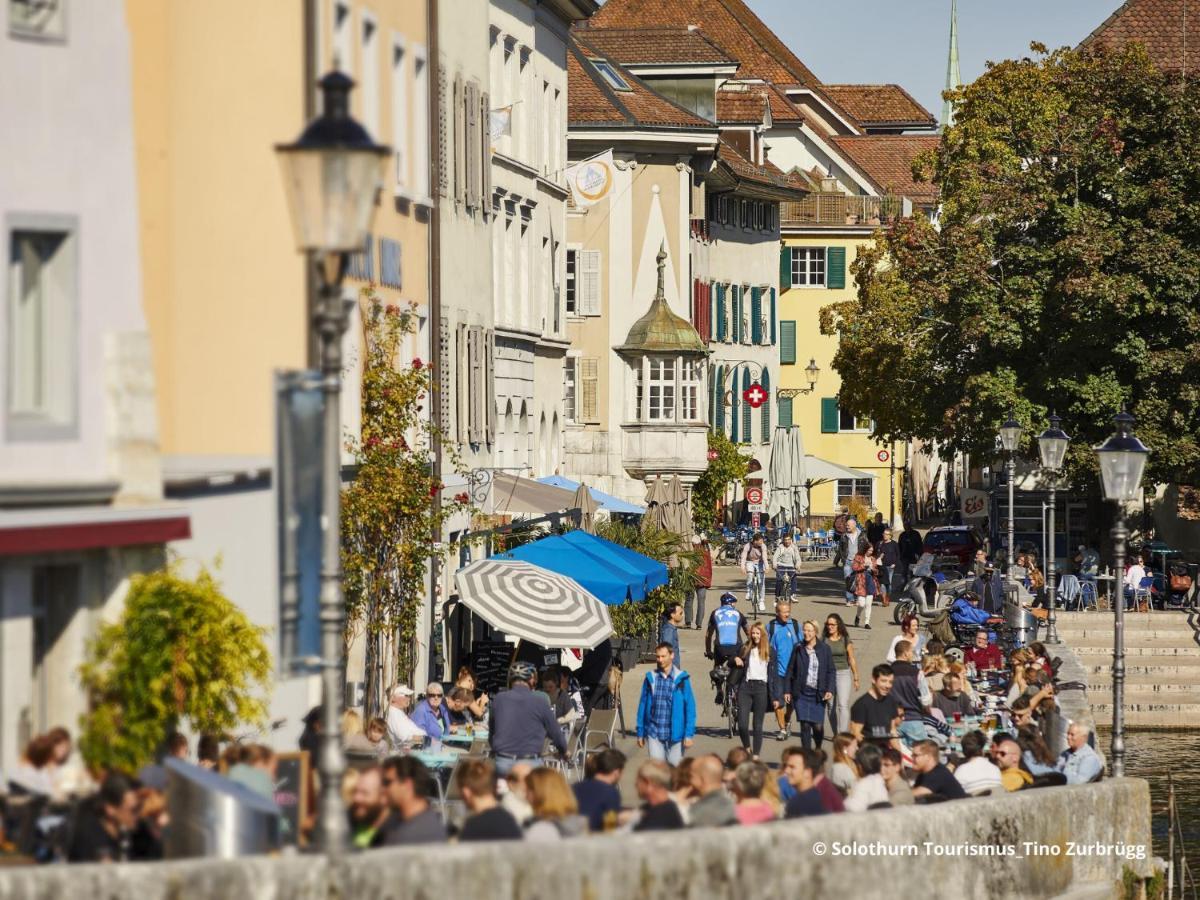 Boutique Hotel La Couronne Solothurn Exterior foto