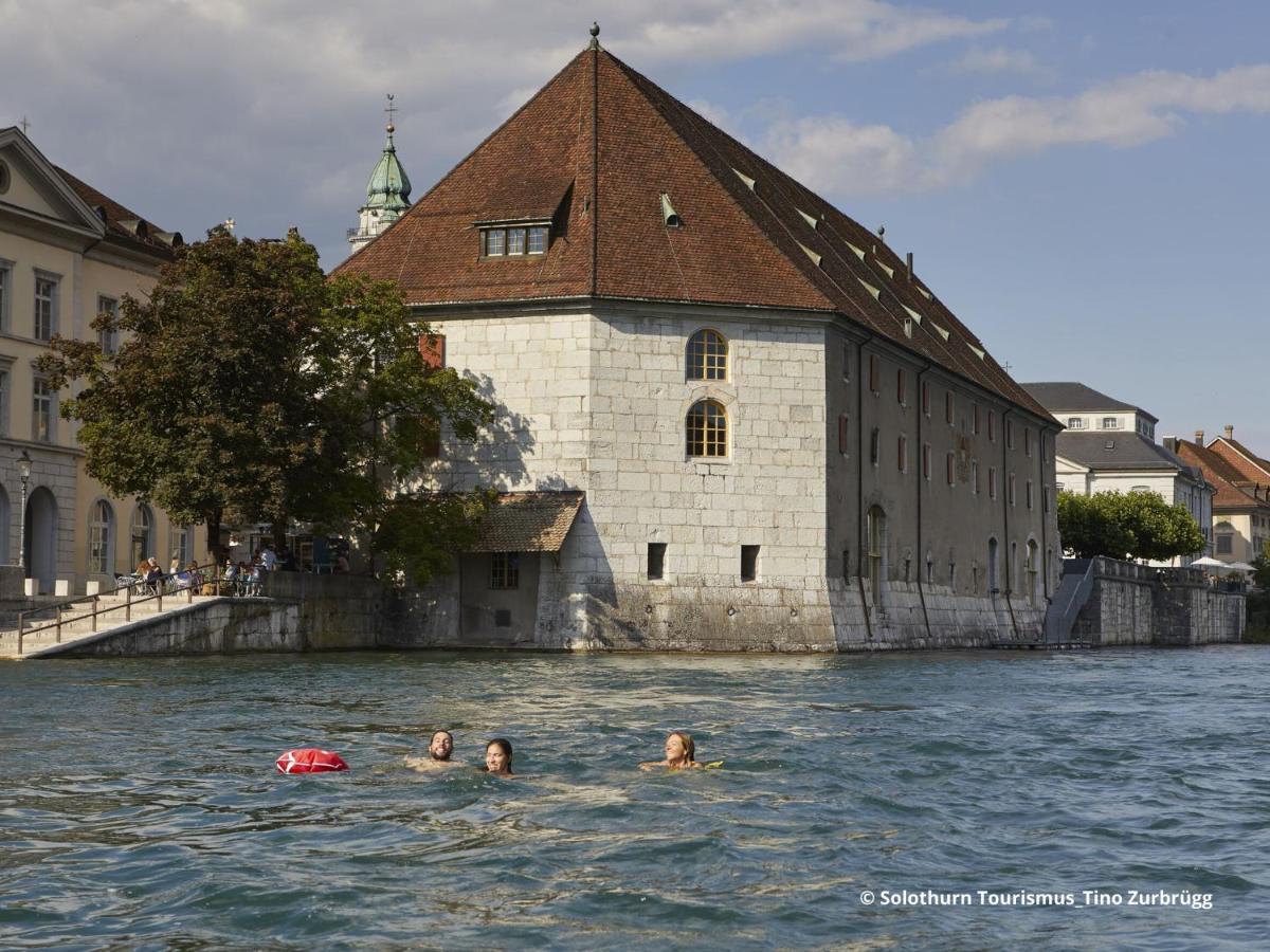 Boutique Hotel La Couronne Solothurn Exterior foto