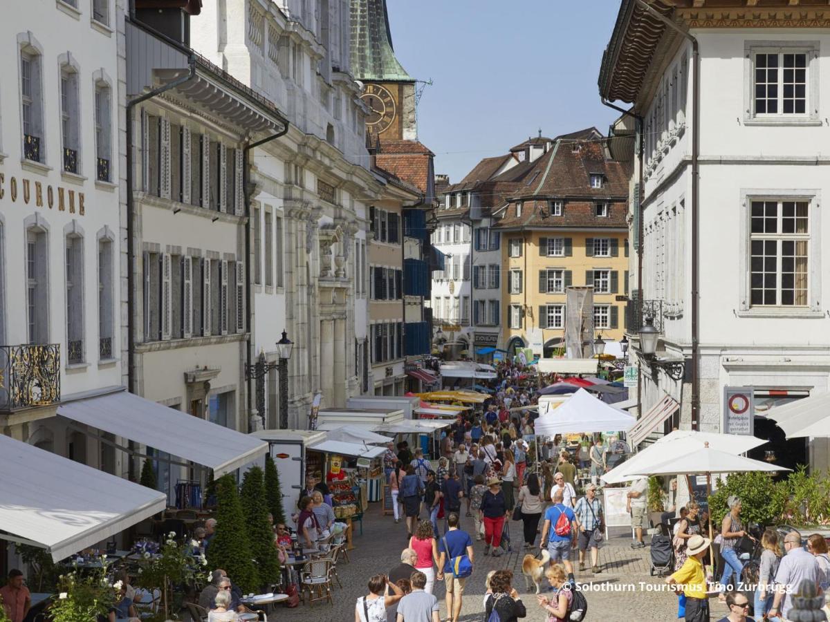 Boutique Hotel La Couronne Solothurn Exterior foto